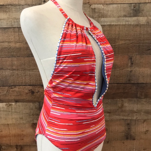 Dolce Vita One Piece Swimsuit Deep Plunge - Picture 4 of 8